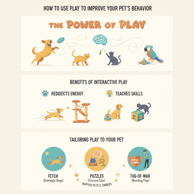 How To Use Play To Improve Your Pets Behavior?