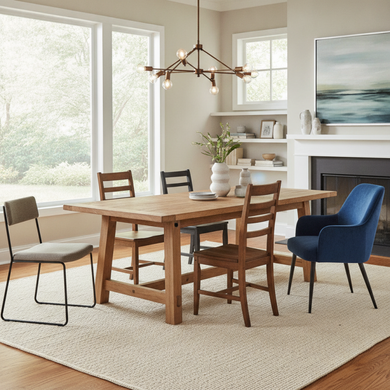 How to Mix and Match Dining Chairs with Your Table Ideas?