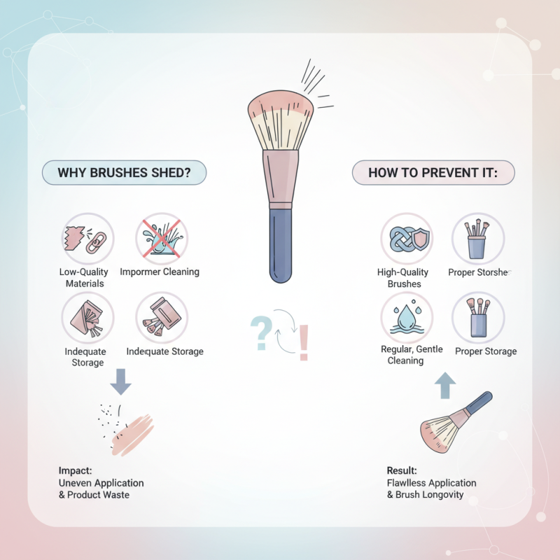 Why Do Makeup Brushes Shed and How to Prevent It?