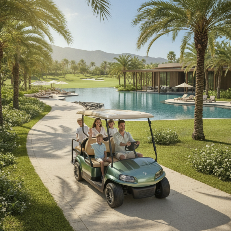 Why Are Golf Carts Ideal for Resorts and Hotels?