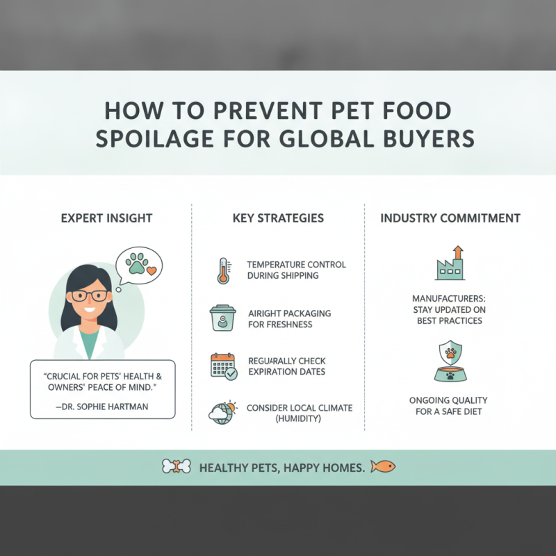 How to Prevent Pet Food Spoilage for Global Buyers?