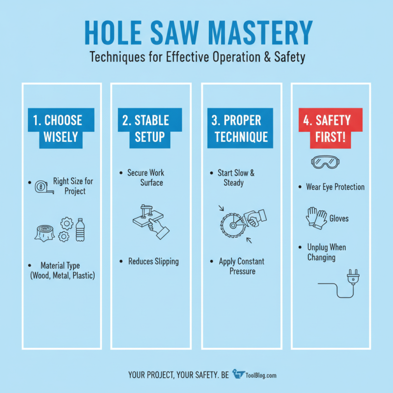 2026 How to Use a Hole Saw Tool Effectively for Your Projects?