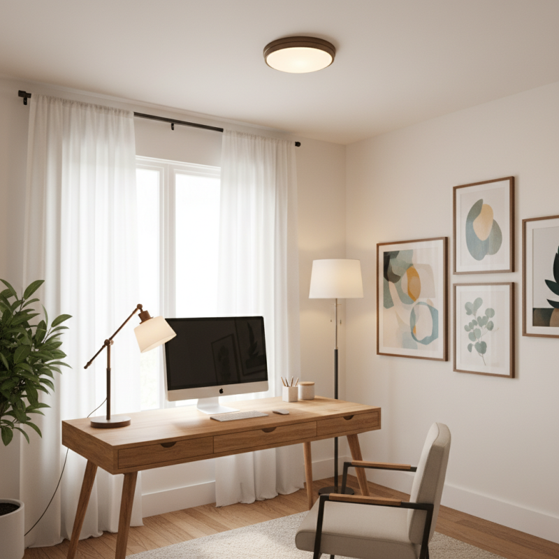 Best Lighting Ideas for Home Offices That Boost Productivity?