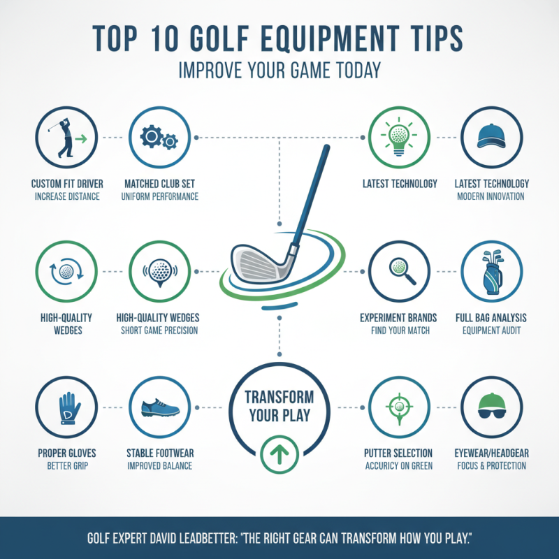 Top 10 Golf Equipment Tips to Improve Your Game Today?