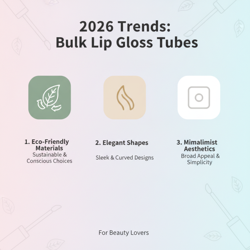 2026 Top Bulk Lip Gloss Tubes Trends for Beauty Enthusiasts?