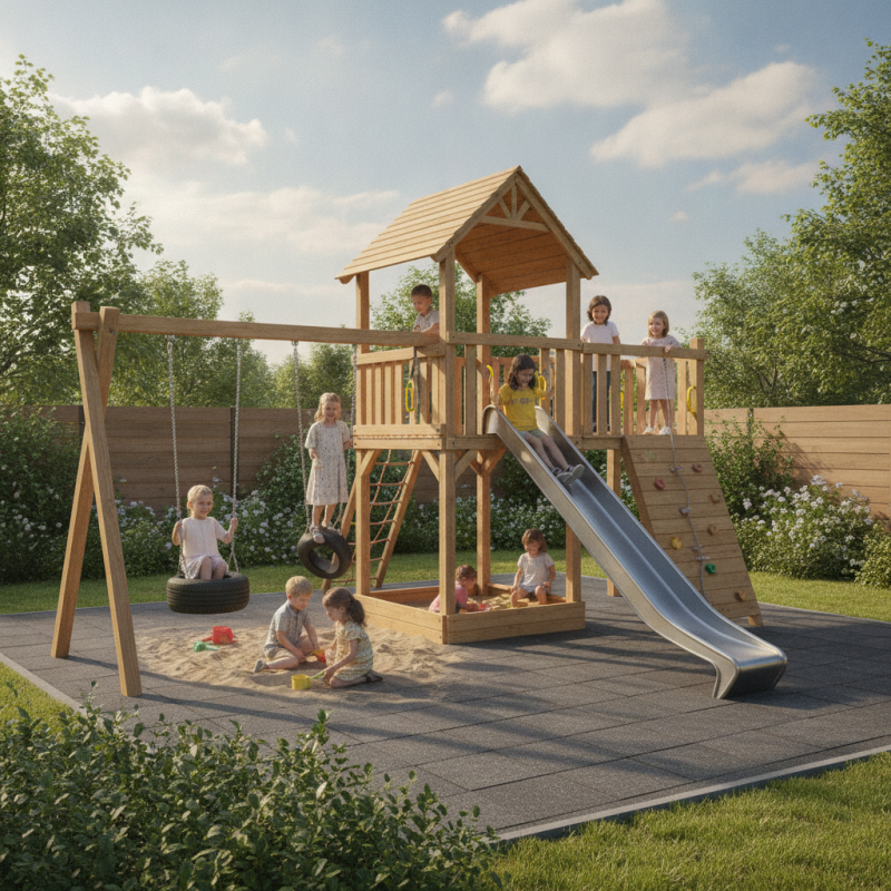 Best Outdoor Play Structures for Kids Safety and Fun?