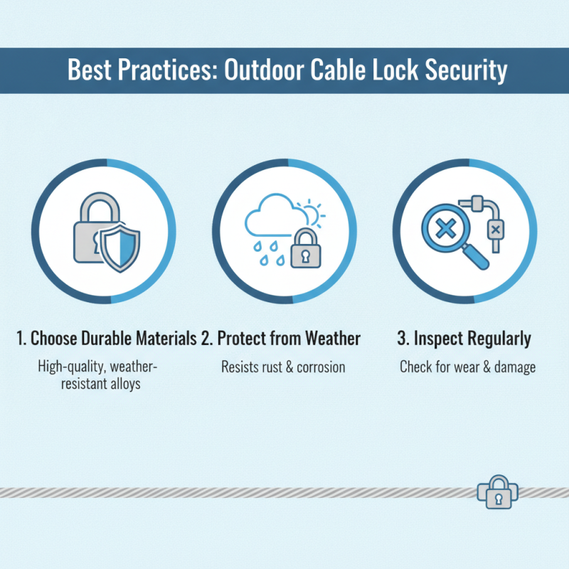 Top 10 Lock Cable Lock Options for Home and Outdoor Security Solutions?