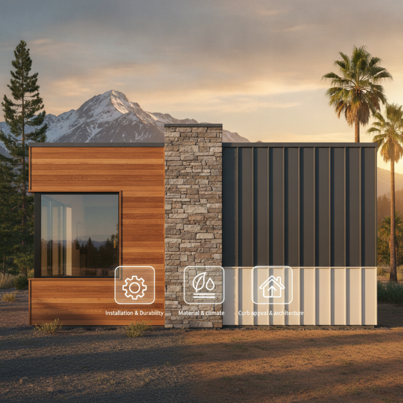 How to Choose the Best Outdoor Wall Panel for Your Home?