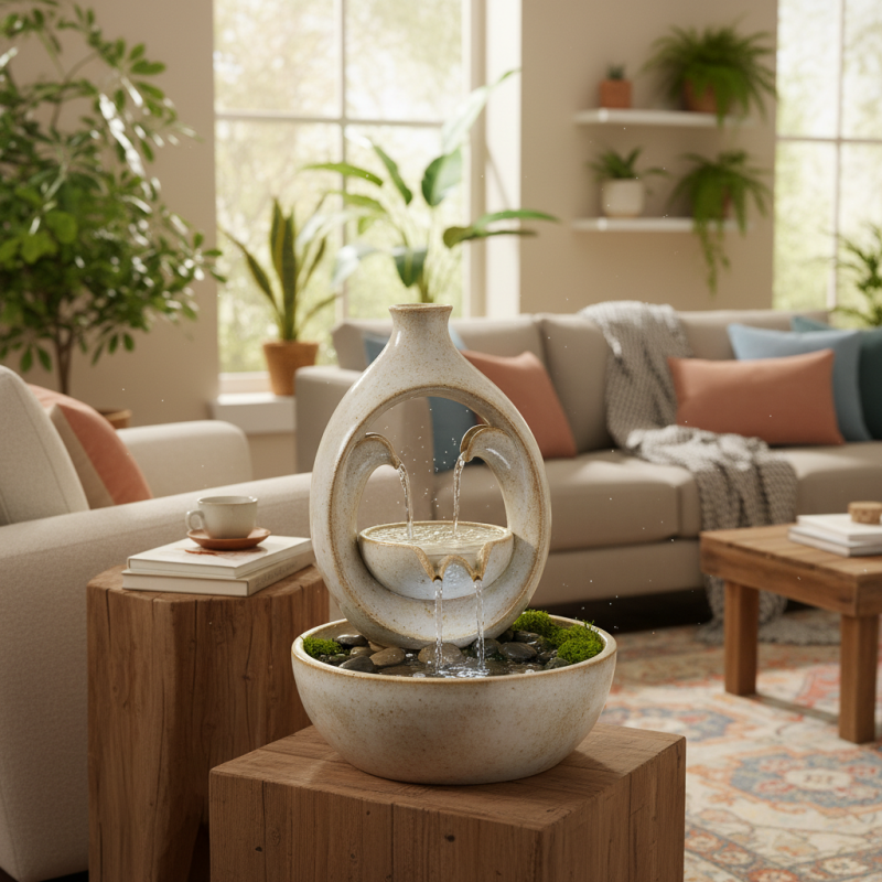 How to Enhance Home Atmosphere with Ceramic Indoor Fountains?