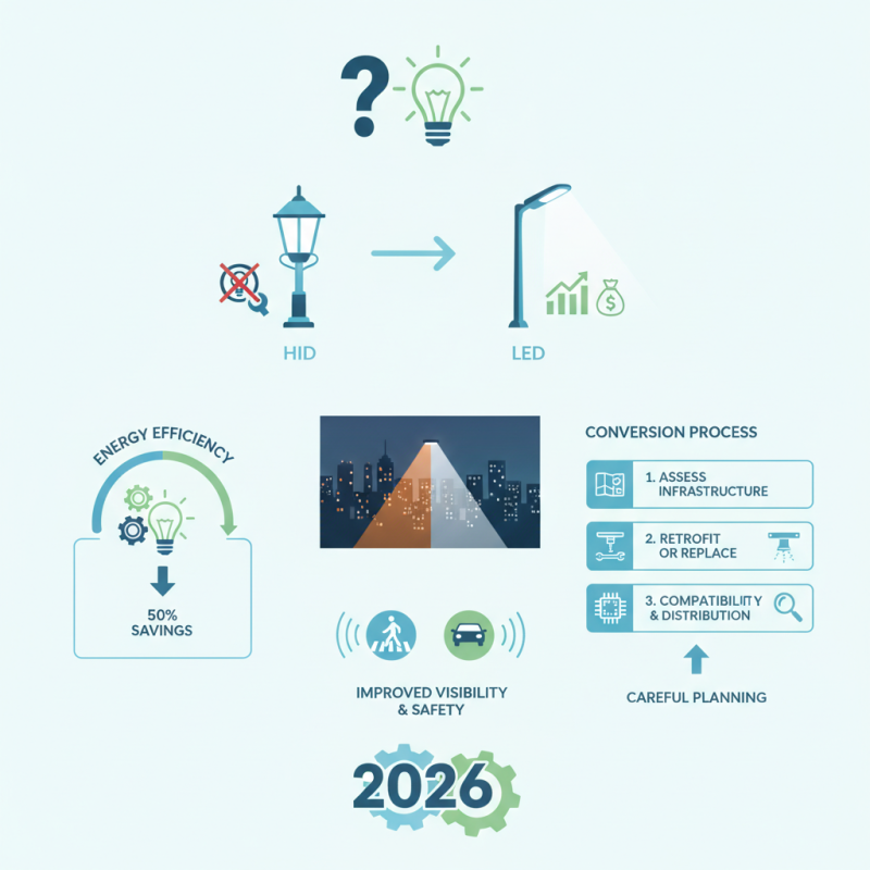 How to Easily Convert HID Street Lights to LED in 2026?