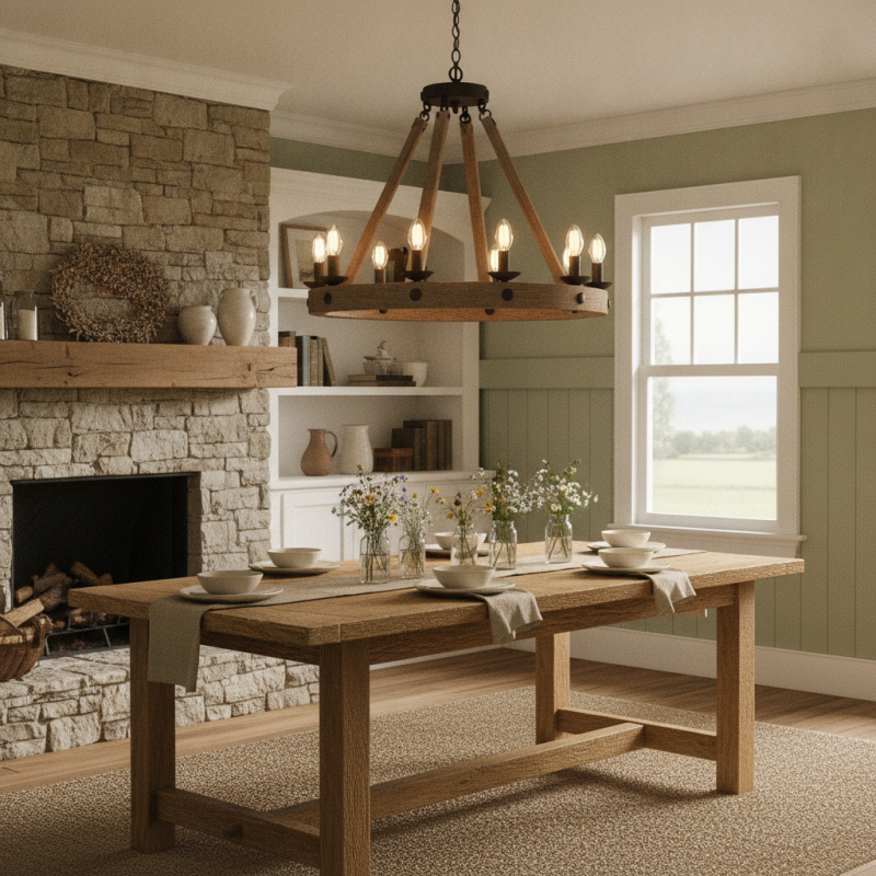 Top 10 Rustic Lighting Fixtures for Farmhouse Style Homes?