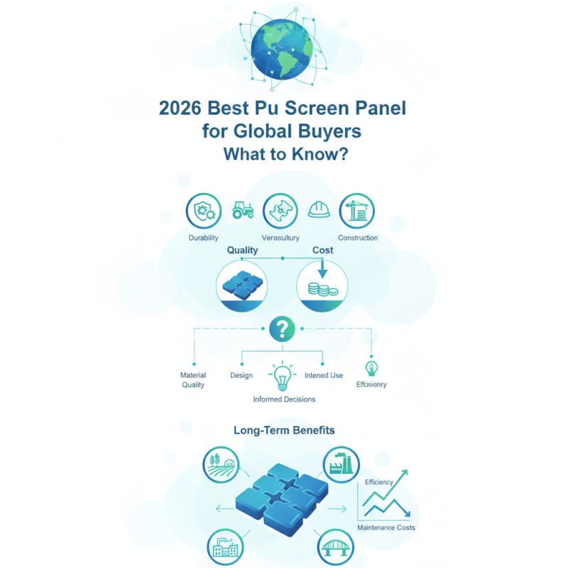 2026 Best Pu Screen Panel for Global Buyers What to Know?