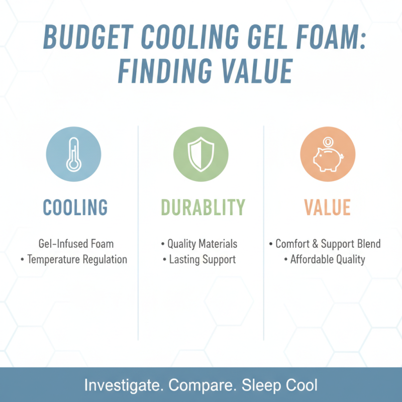 10 Tips for Choosing the Right Cooling Gel Foam for Your Sleep Needs?