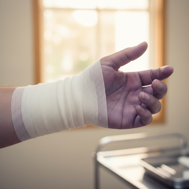 What are the signs a bandage is too tight?