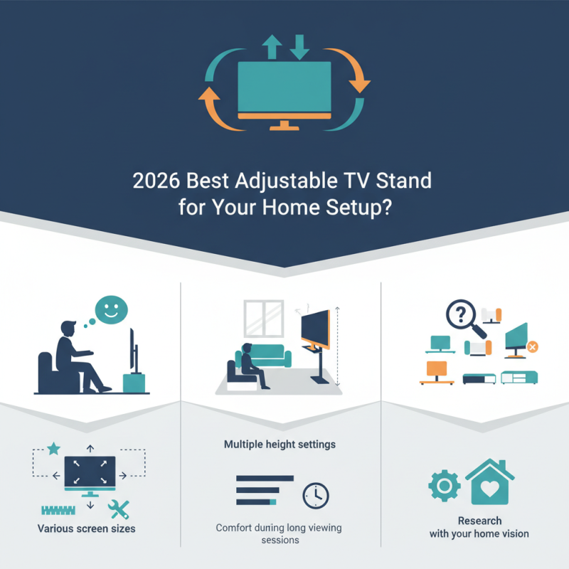 2026 Best Adjustable TV Stand for Your Home Setup?