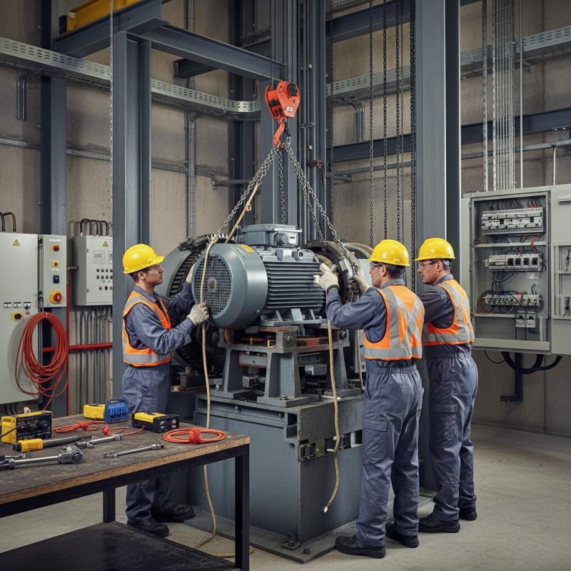 How to Replace a Lift Machine Motor Safely and Effectively?