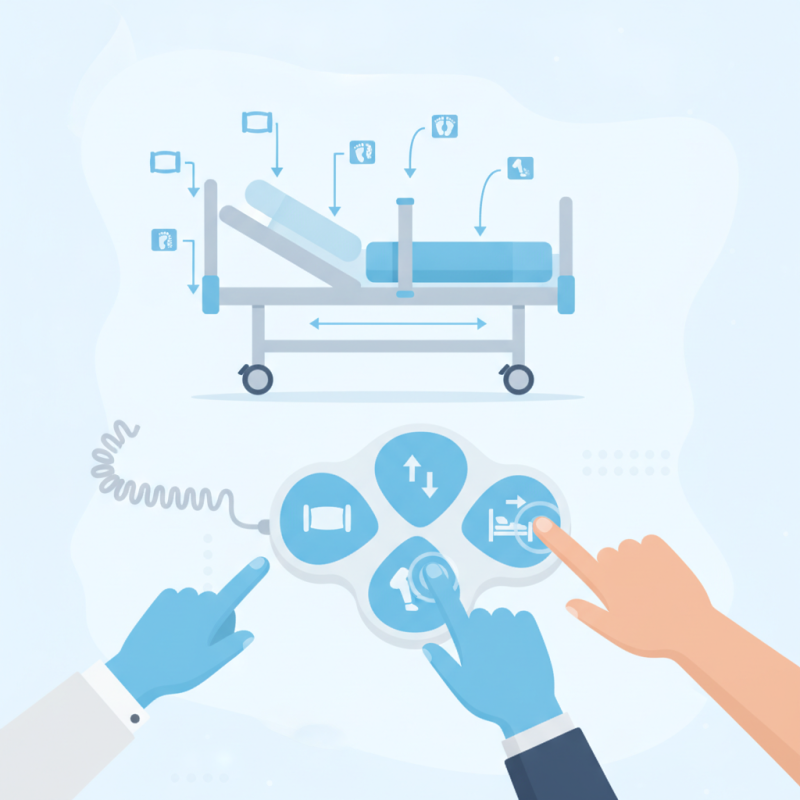 How to Use a Remote Control for 5 Function Hospital Bed?
