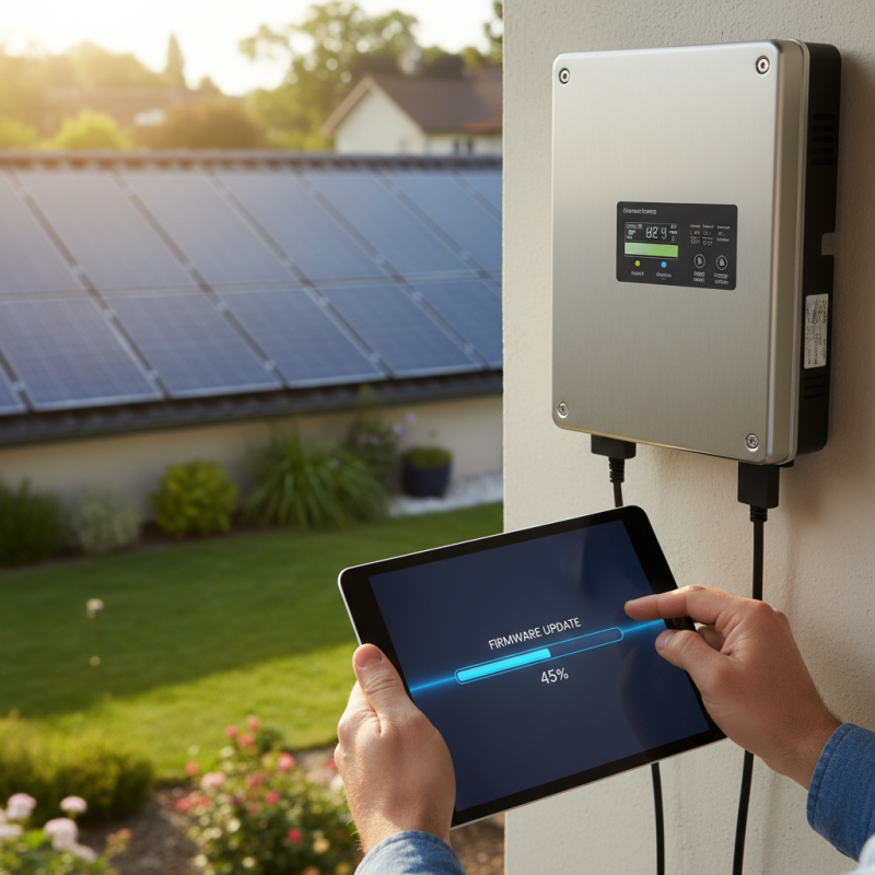 How to Easily Update Firmware on Your Solar Inverter?
