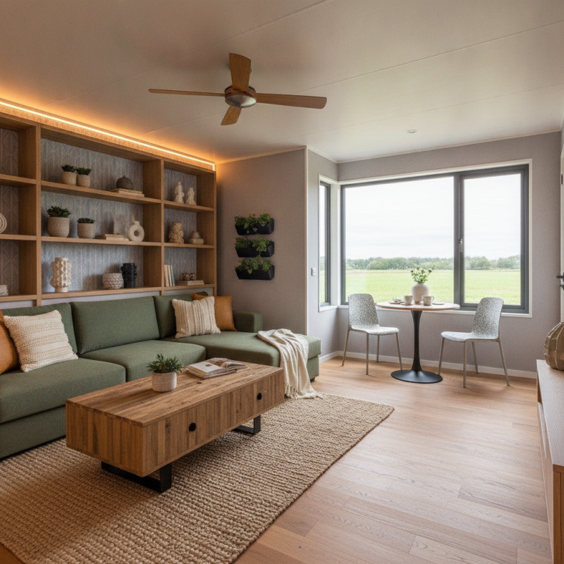 Top 10 Ways to Decorate Prefabricated House Interiors?