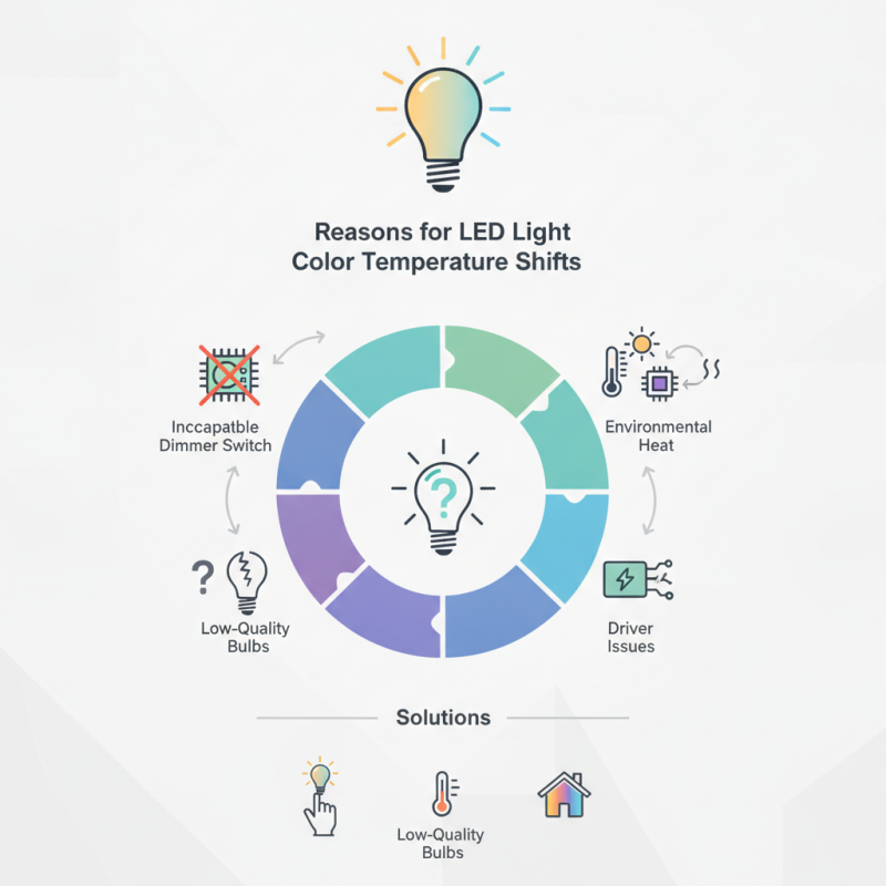 Why is My LED Light Changing Color Temperature on Its Own?