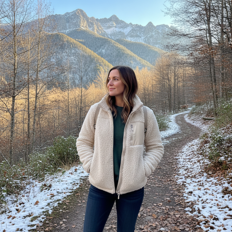 Why Choose a Womens Fleece Sherpa Jacket for Ultimate Warmth?
