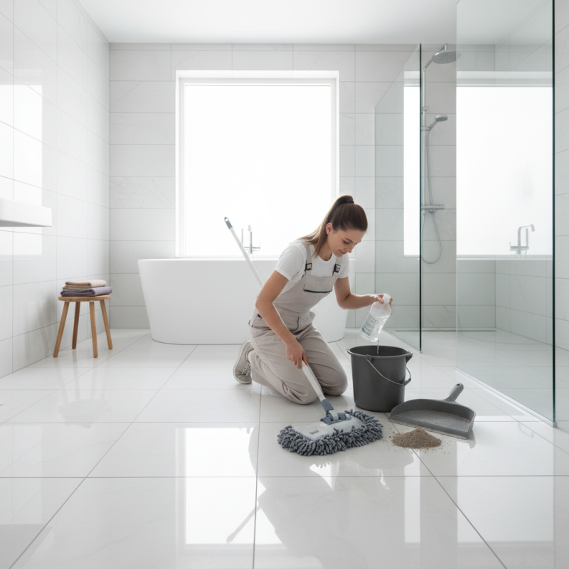 How To Clean Porcelain Tiles Effectively and Easily?
