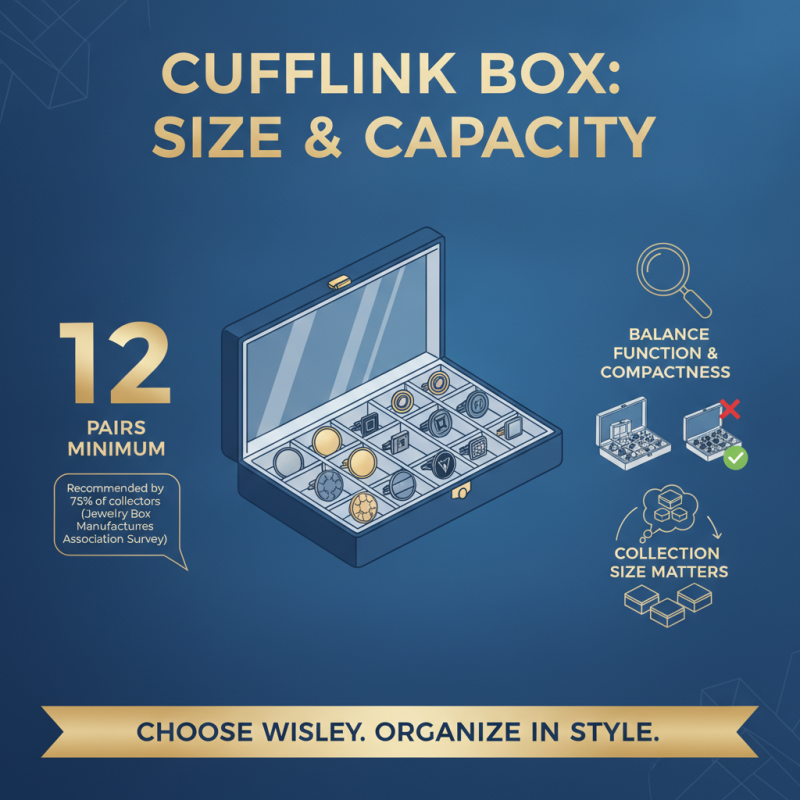 How to Choose the Best Cufflink Box for Your Collection?