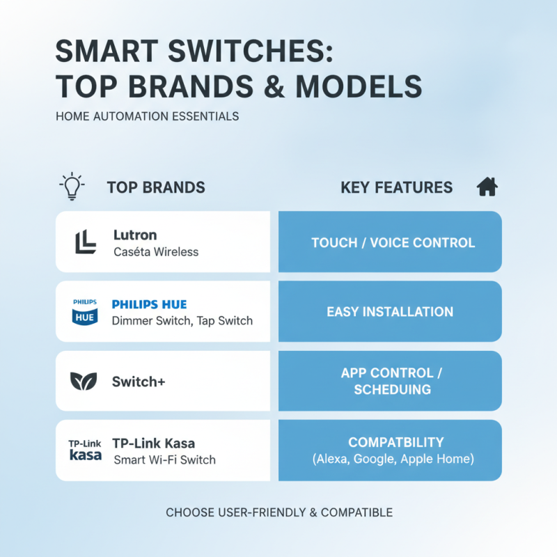 Best Smart Switch Options for Your Home Automation Needs?
