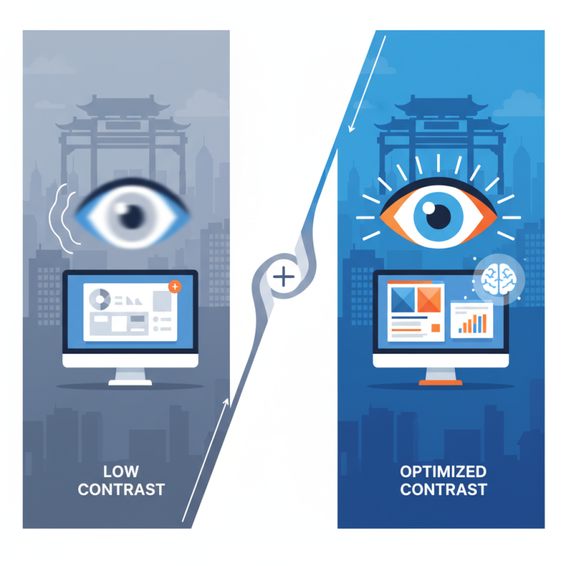 Optimize Contrast Ratio to Enhance Visual Performance in China?