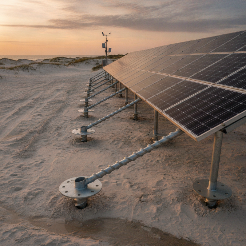 Best Solar Mounting Foundations for Soft Sandy Soil?