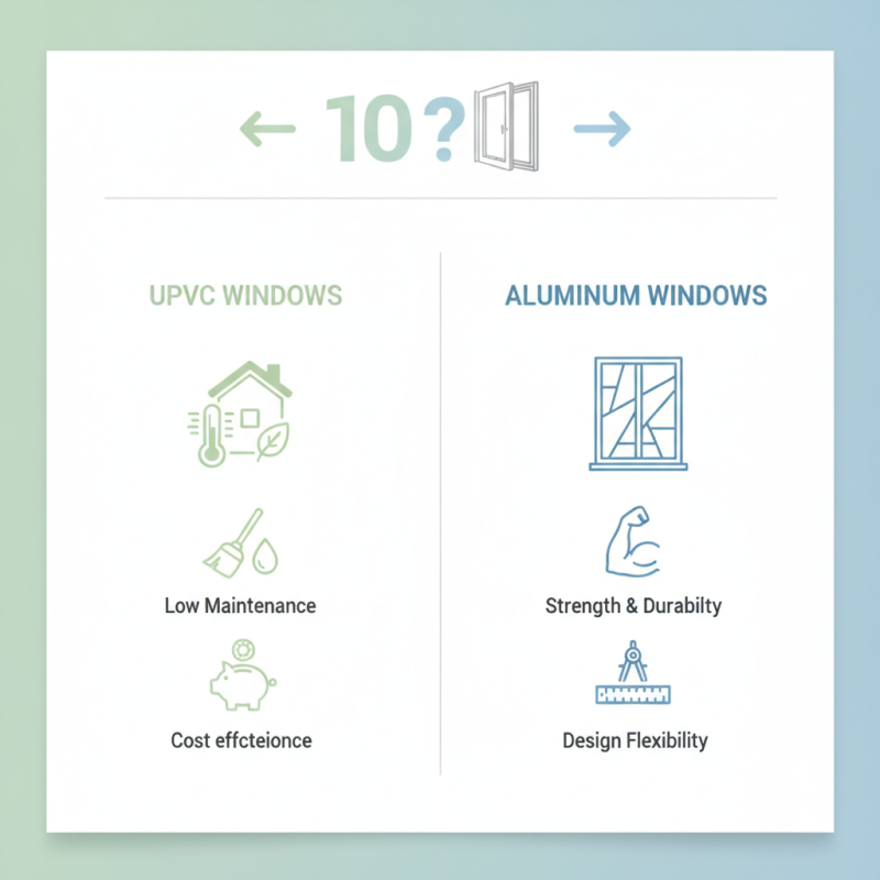 10 Best Differences Between UPVC and Aluminum Windows?