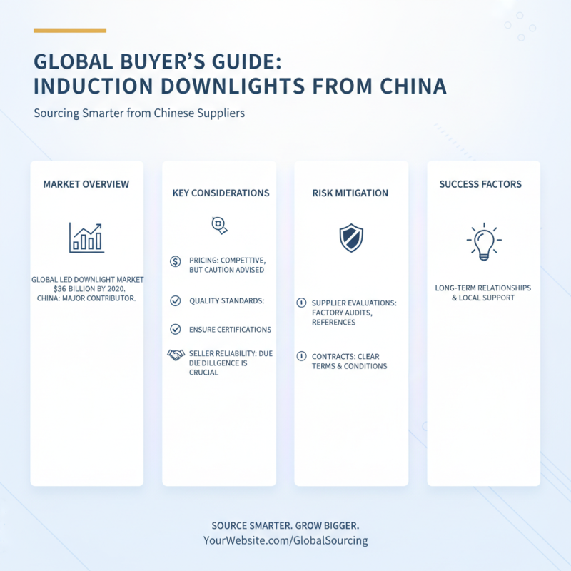 Induction Downlight Suppliers in China for Global Buyers?