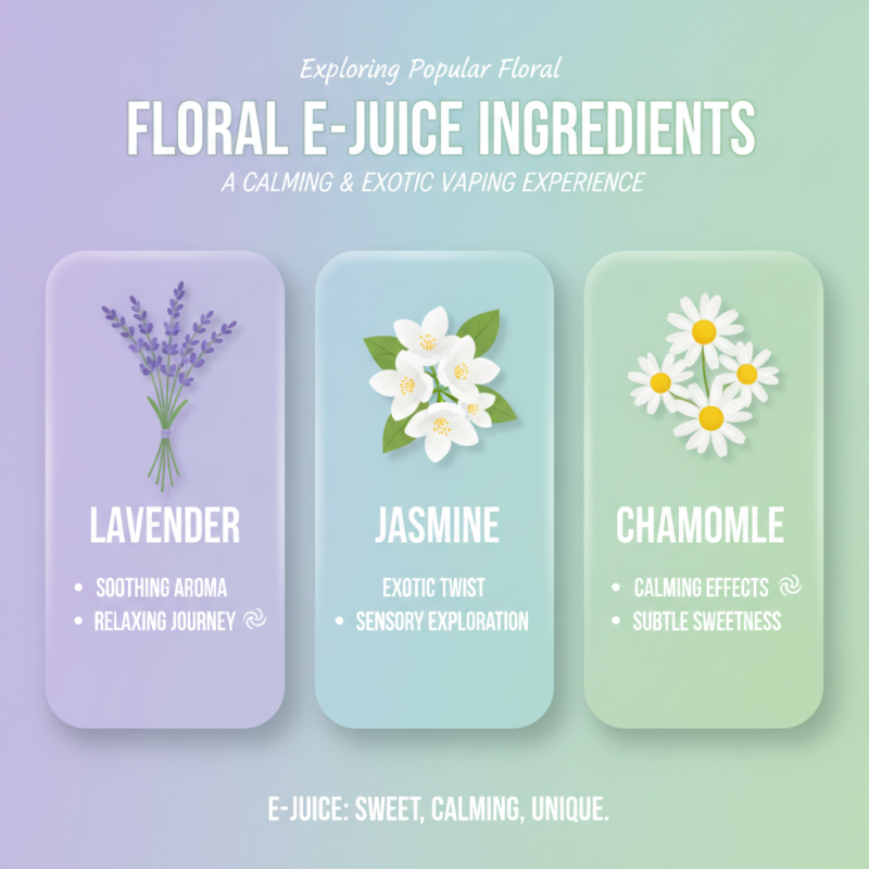 Why Choose Floral Flavor E Juice for a Unique Vaping Experience?