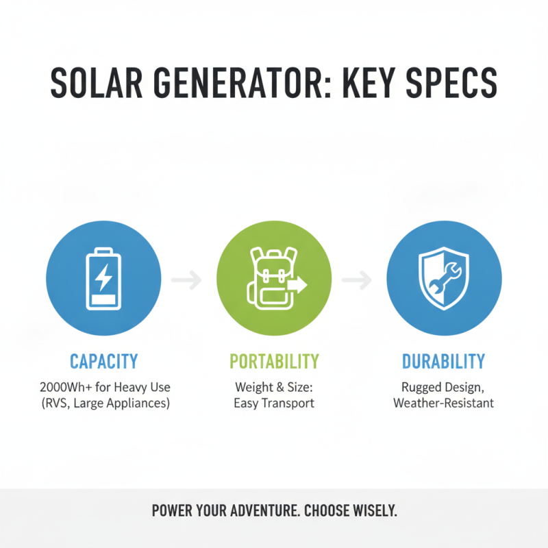 How to Choose the Best Power Solar Generator for Your Needs?