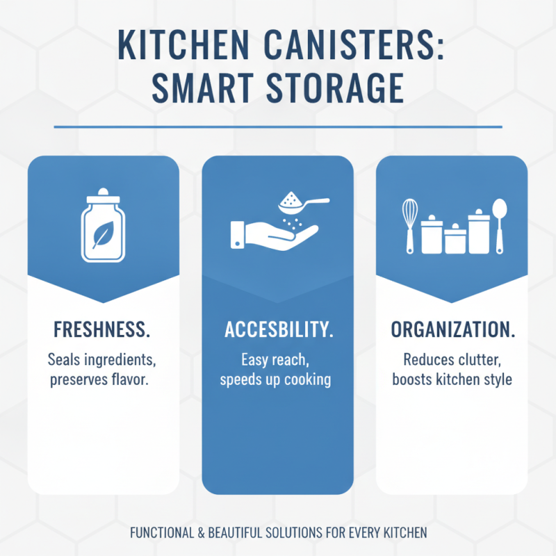 How to Choose Kitchen Canisters for Perfect Storage Solutions?