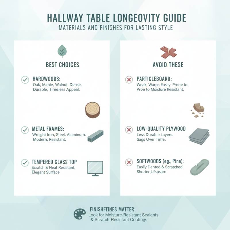 Ultimate Tips for Choosing the Perfect Hallway Table?