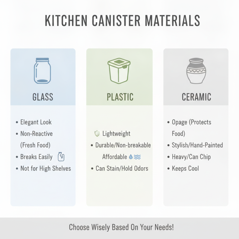 How to Choose Kitchen Canisters for Perfect Storage Solutions?