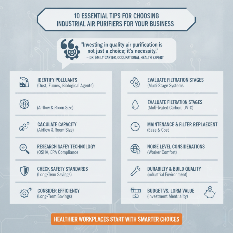 10 Essential Tips for Choosing Industrial Air Purifiers for Your Business?
