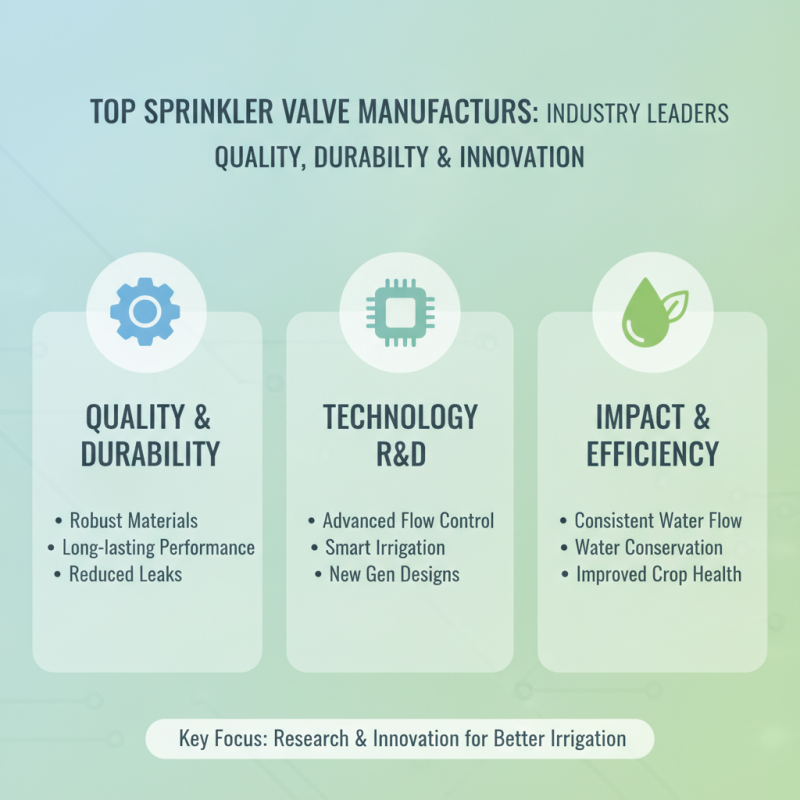 2026 Best Sprinkler Valves for Global Buyers Guide