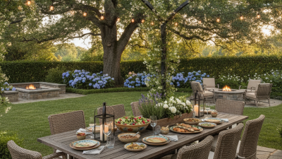 Why Choose an Outdoor Dining Table for Your Backyard Space?