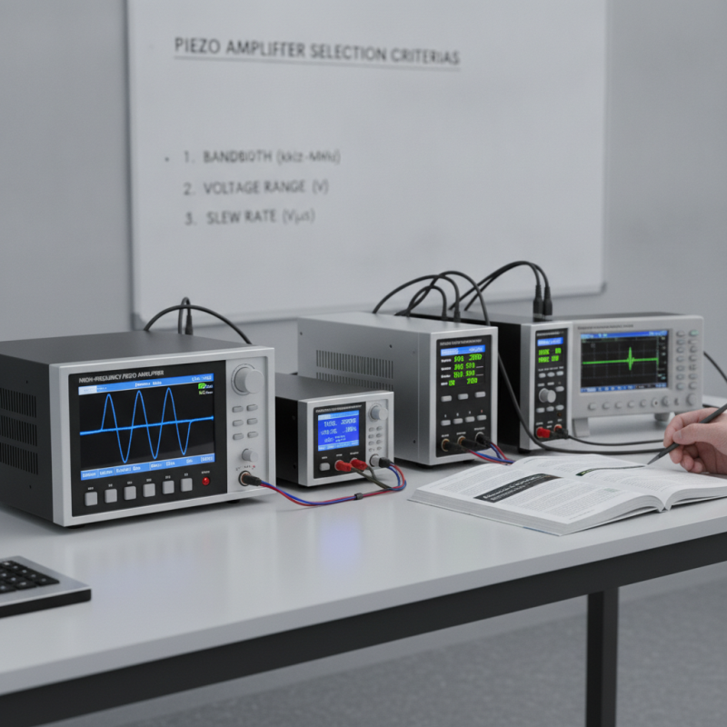 How to Choose the Right Piezo Amplifier for Your Applications?