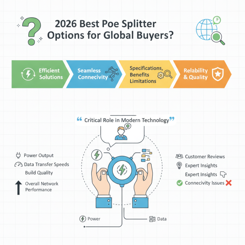 2026 Best Poe Splitter Options for Global Buyers?