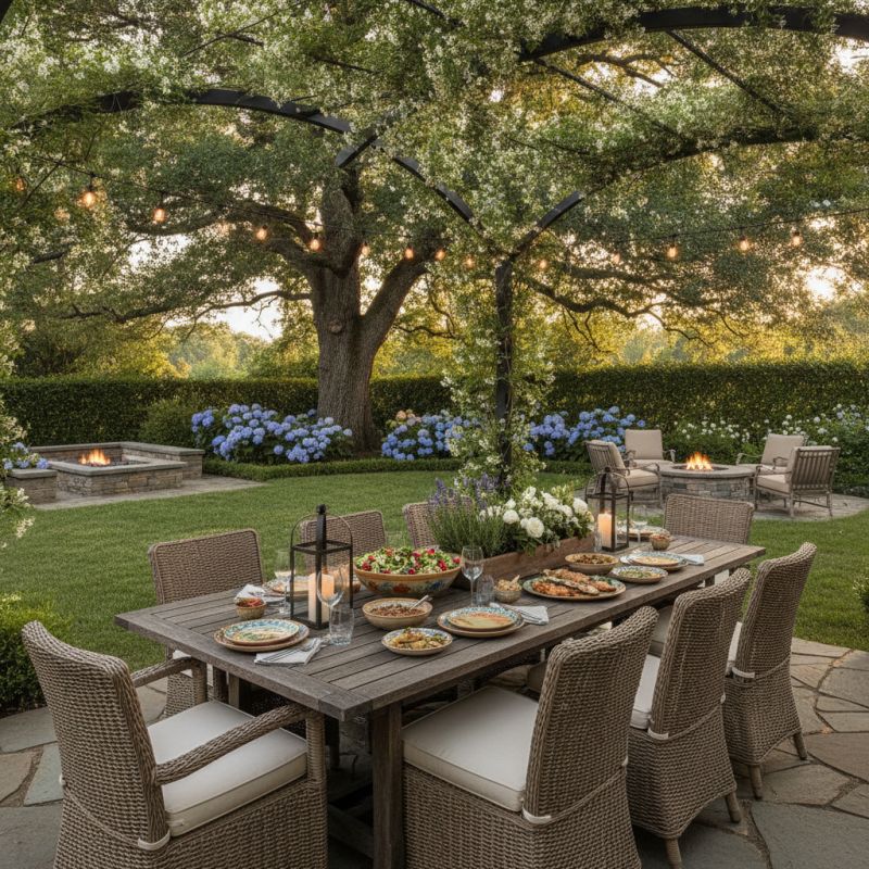 Why Choose an Outdoor Dining Table for Your Backyard Space?