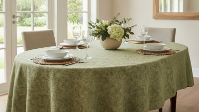 How to Choose the Perfect Oval Tablecloth for Your Home?