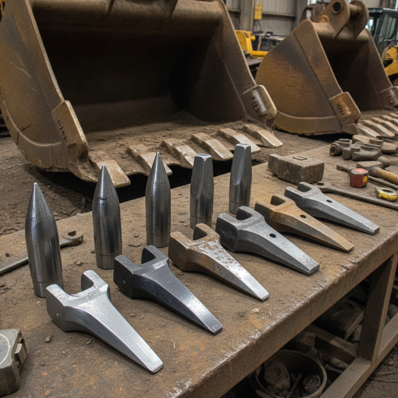 Top Bucket Teeth Types for Heavy Machinery Which One is Best?