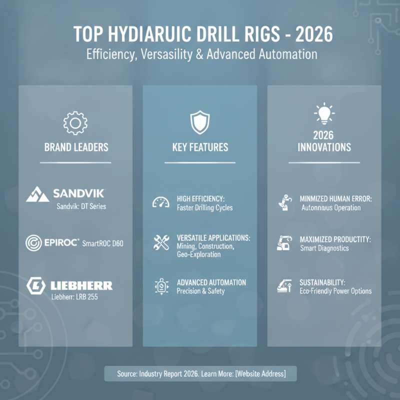 2026 Best Hydraulic Drill Rigs for Global Buyers Insights?