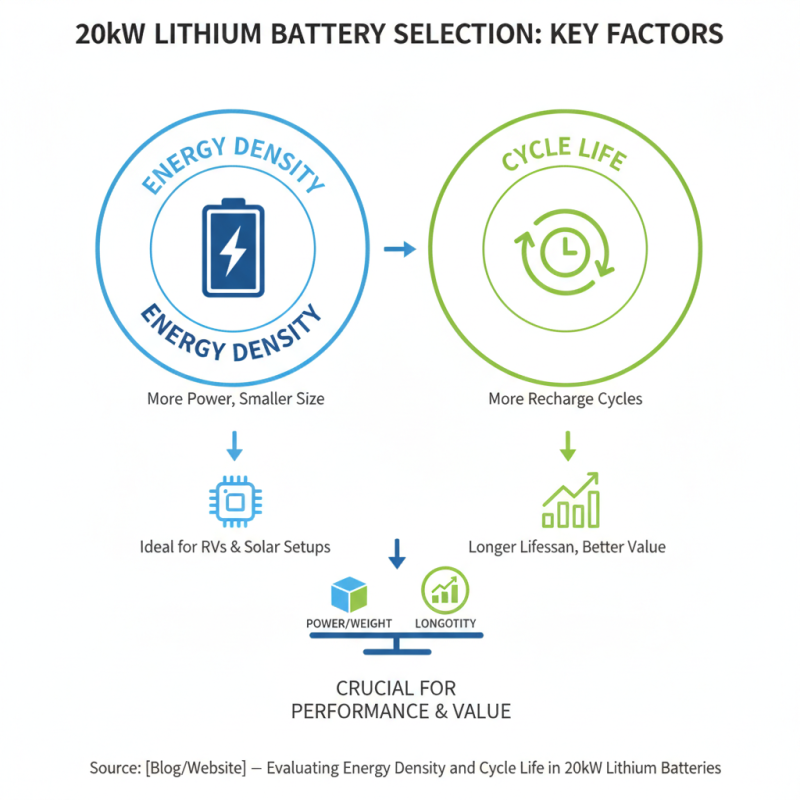 How to Choose the Best 20kw Lithium Battery for Your Needs?