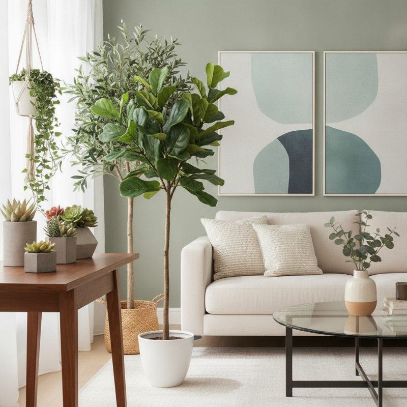 Why Choose Potted Artificial Plants for Your Home Decor?