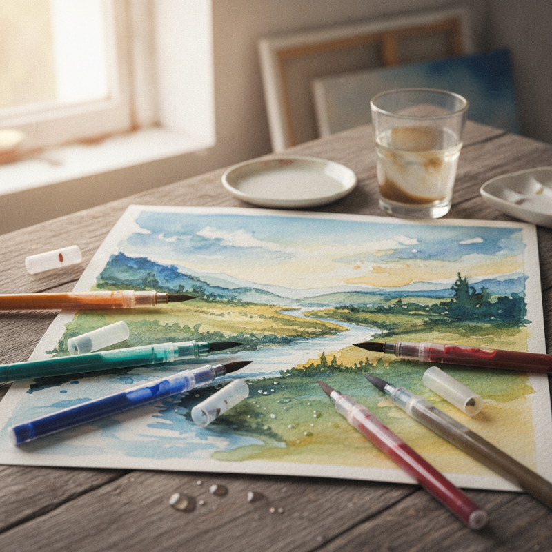 Why Choose Water Color Pen Brush for Your Art Projects?