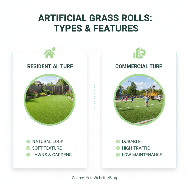 What is Artificial Grass Rolls and How Are They Used?